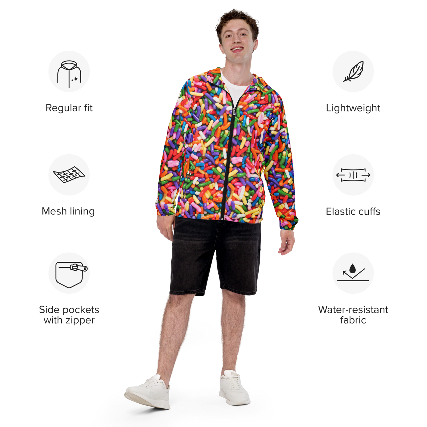 Coupe-vent pour homme SPRINKLES