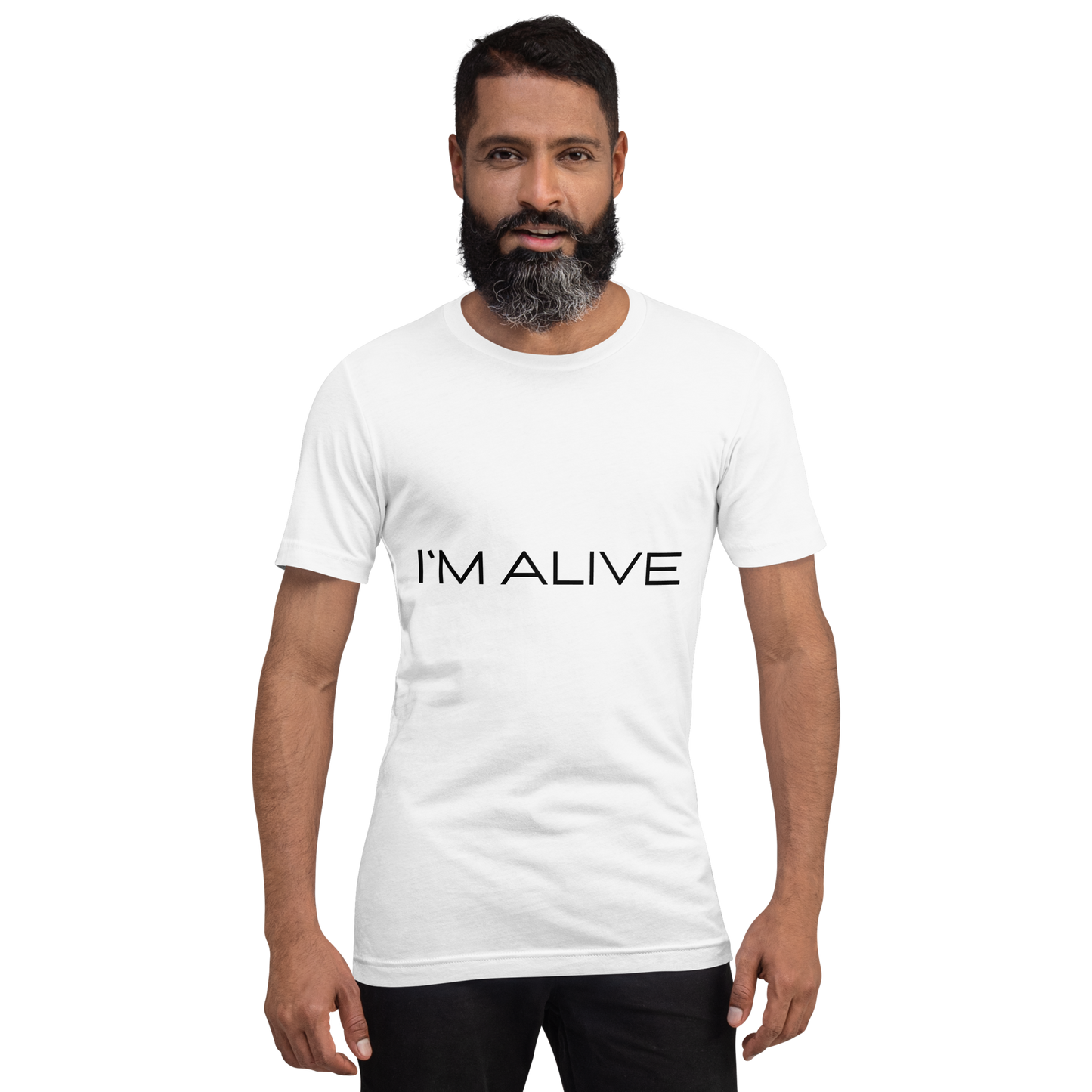 T-shirt Je suis en vie