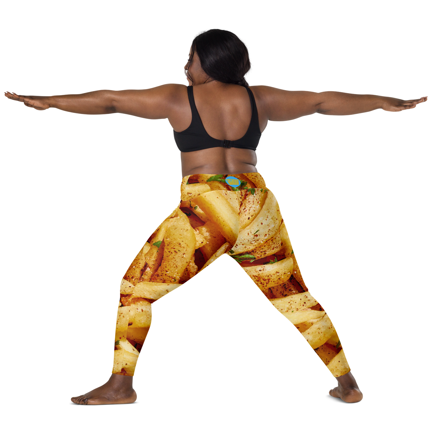 FRENCH FRIES Leggings with pockets