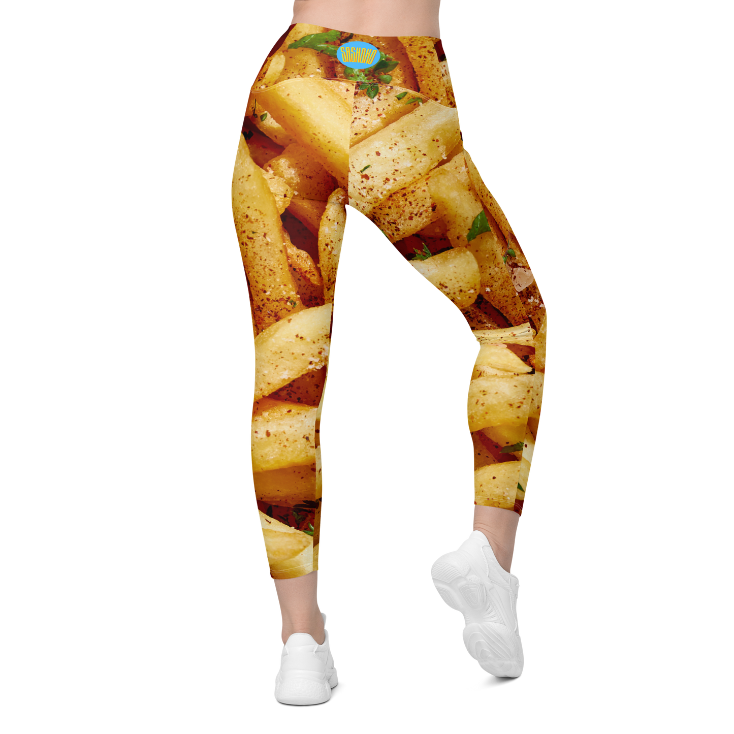 FRENCH FRIES Leggings with pockets