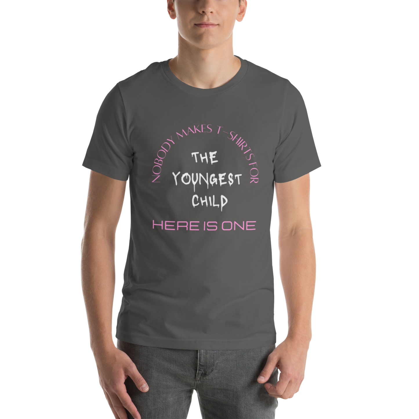 YOUNGEST CHILD Unisex t-shirt